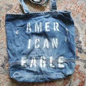 Denim tote